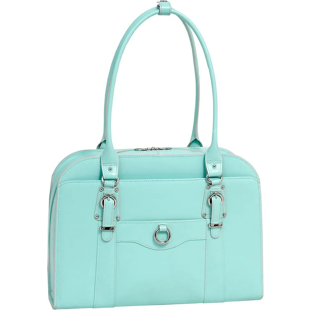 McKlein USA Hillside 14" Leather Ladies' Laptop Briefcase