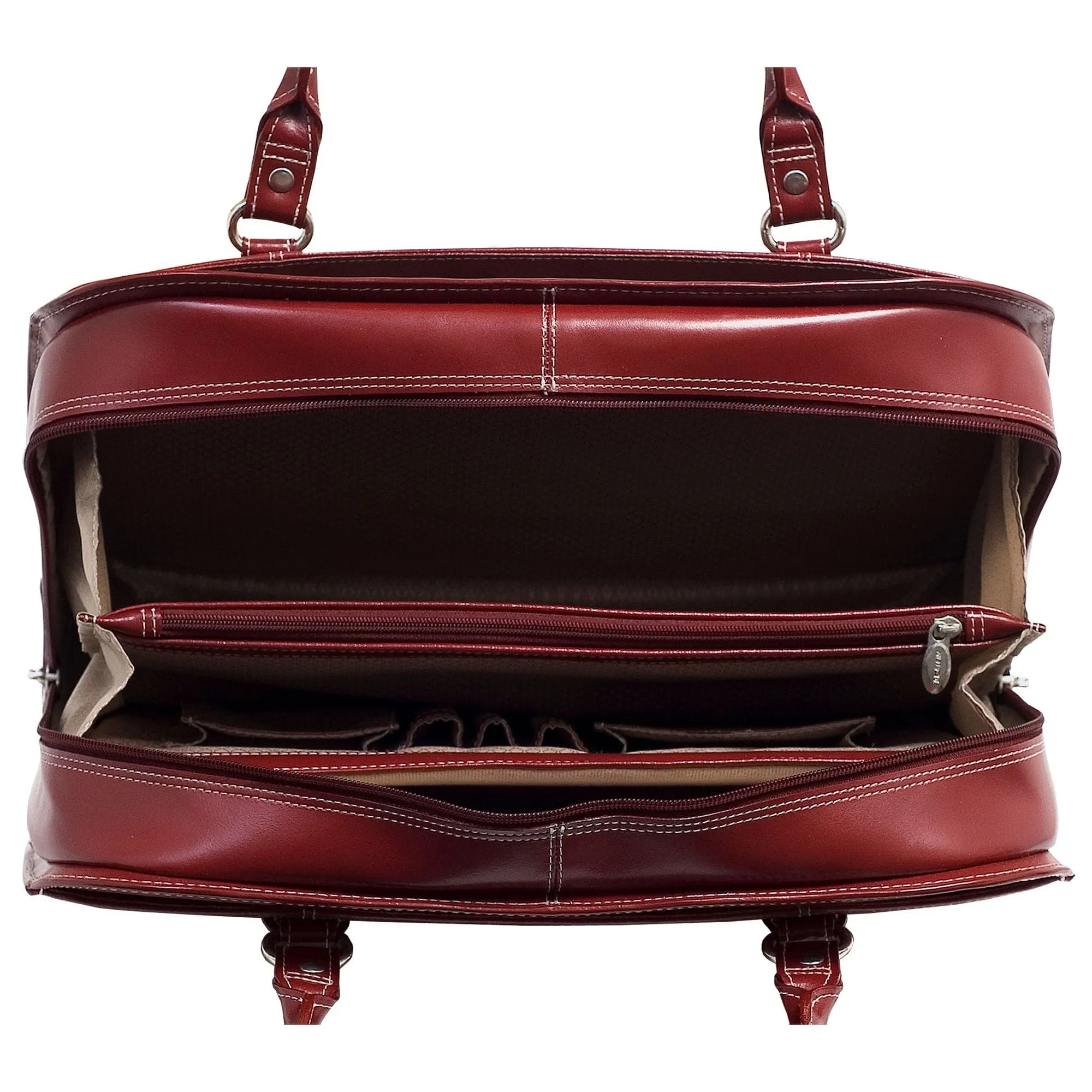 McKlein USA Hillside 14" Leather Ladies' Laptop Briefcase