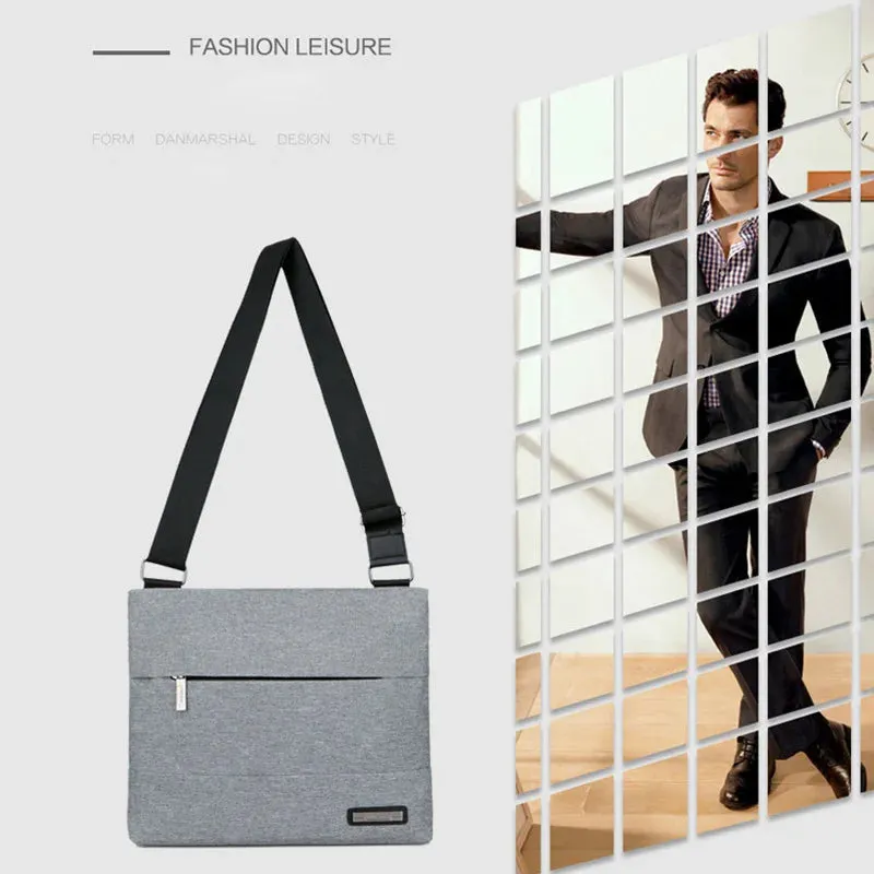 Men's Crossbody Bag Business Leisure Fashion Travel Outdoor Tablet Computer Bag Japanese Simple Waterproof Men's Shoulder Bag