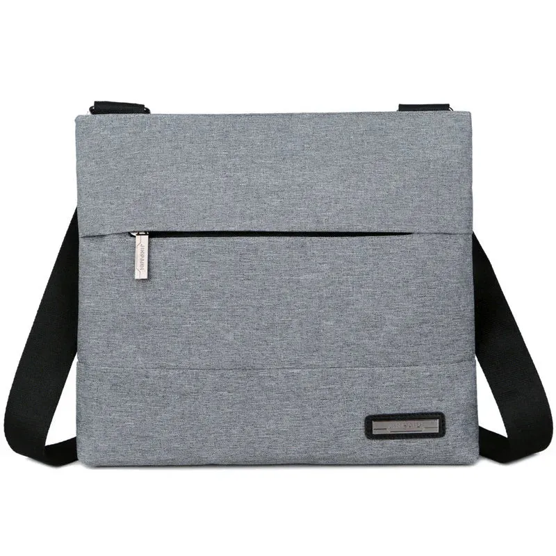 Men's Crossbody Bag Business Leisure Fashion Travel Outdoor Tablet Computer Bag Japanese Simple Waterproof Men's Shoulder Bag