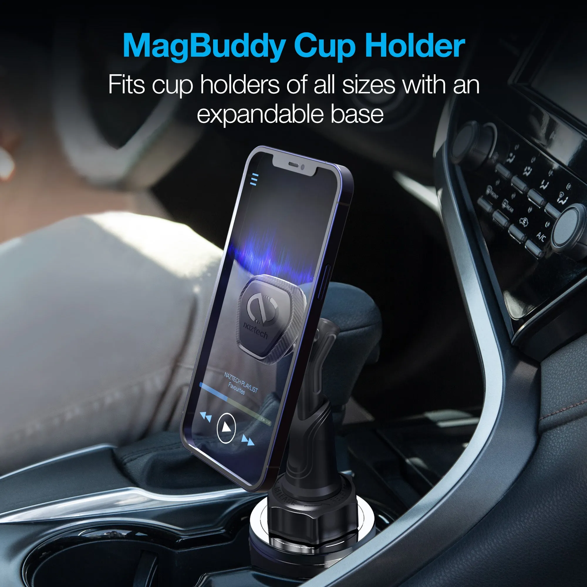 Naztech Elite Cup Holder Mount