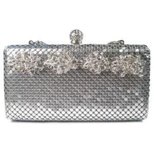 One-Of-A-Kind Couture ChainMail Bouquet Clutch