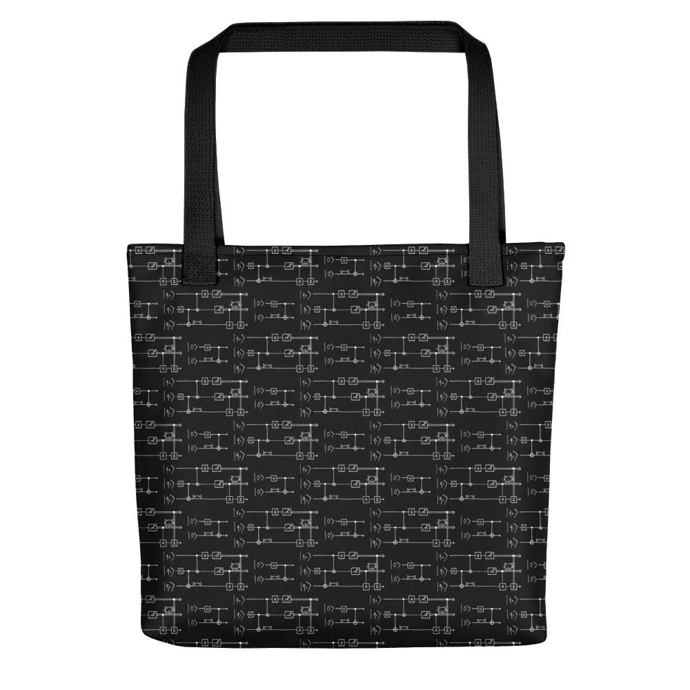Quantum Teleportation Tote bag
