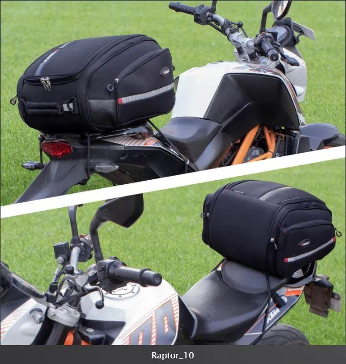 RAPTOR V2 MOTORCYCLE TAILBAG/OFFICE BAG