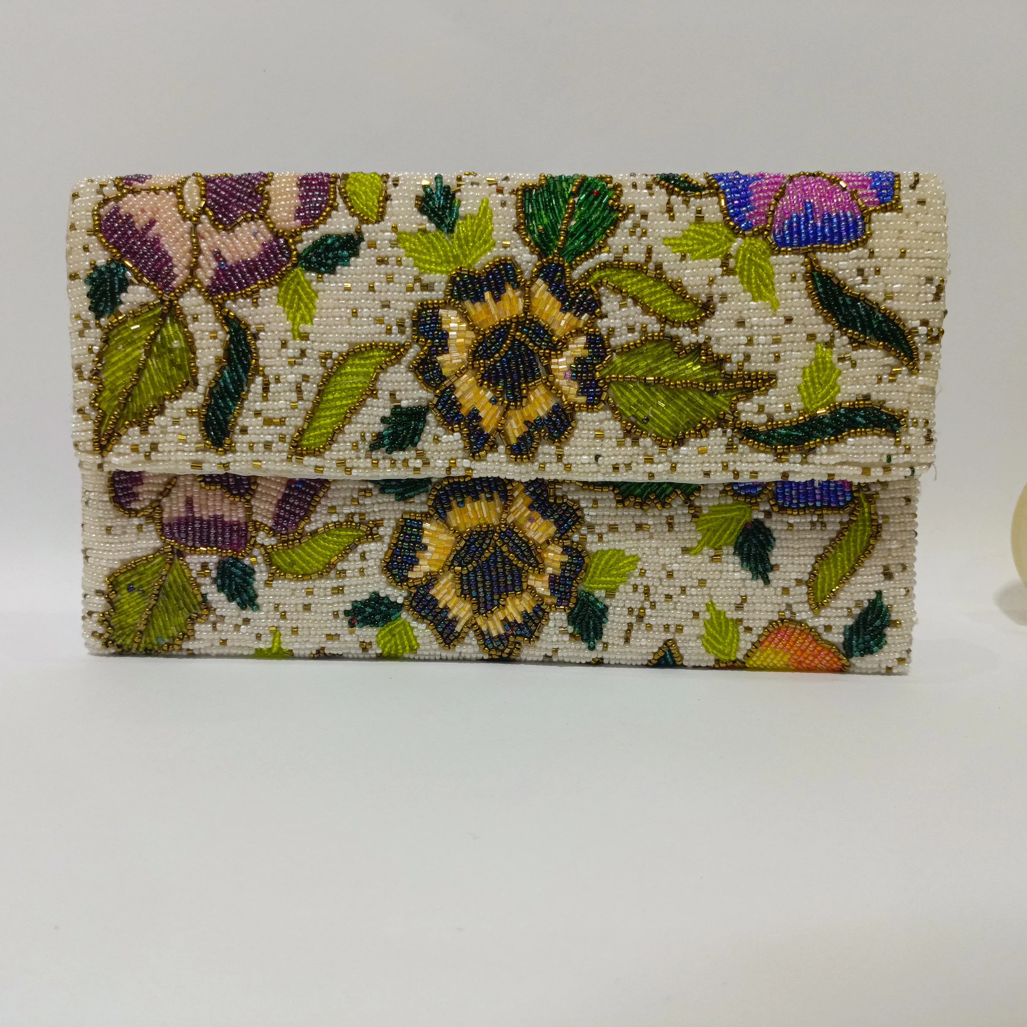 Regal Floral Clutch