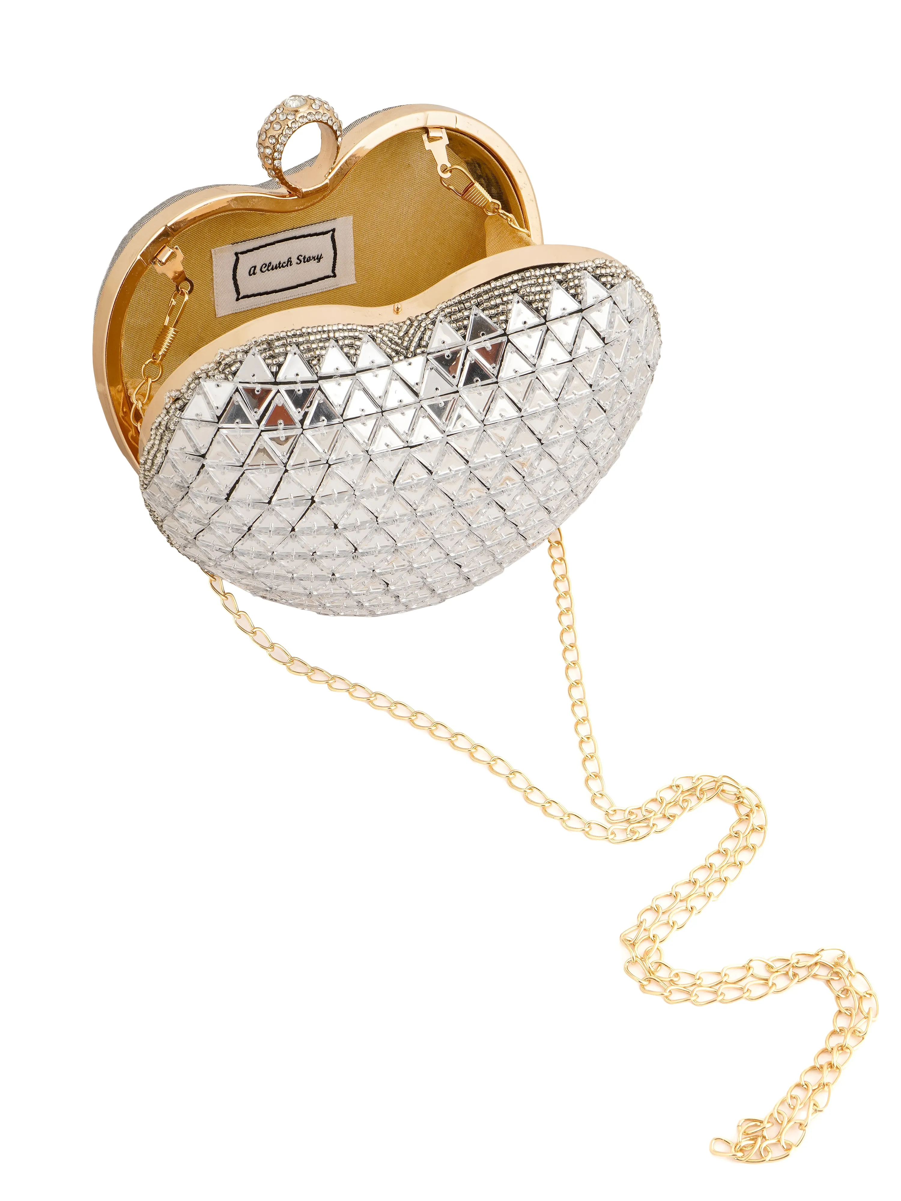RJ Karishma Lovestruck Heart Clutch