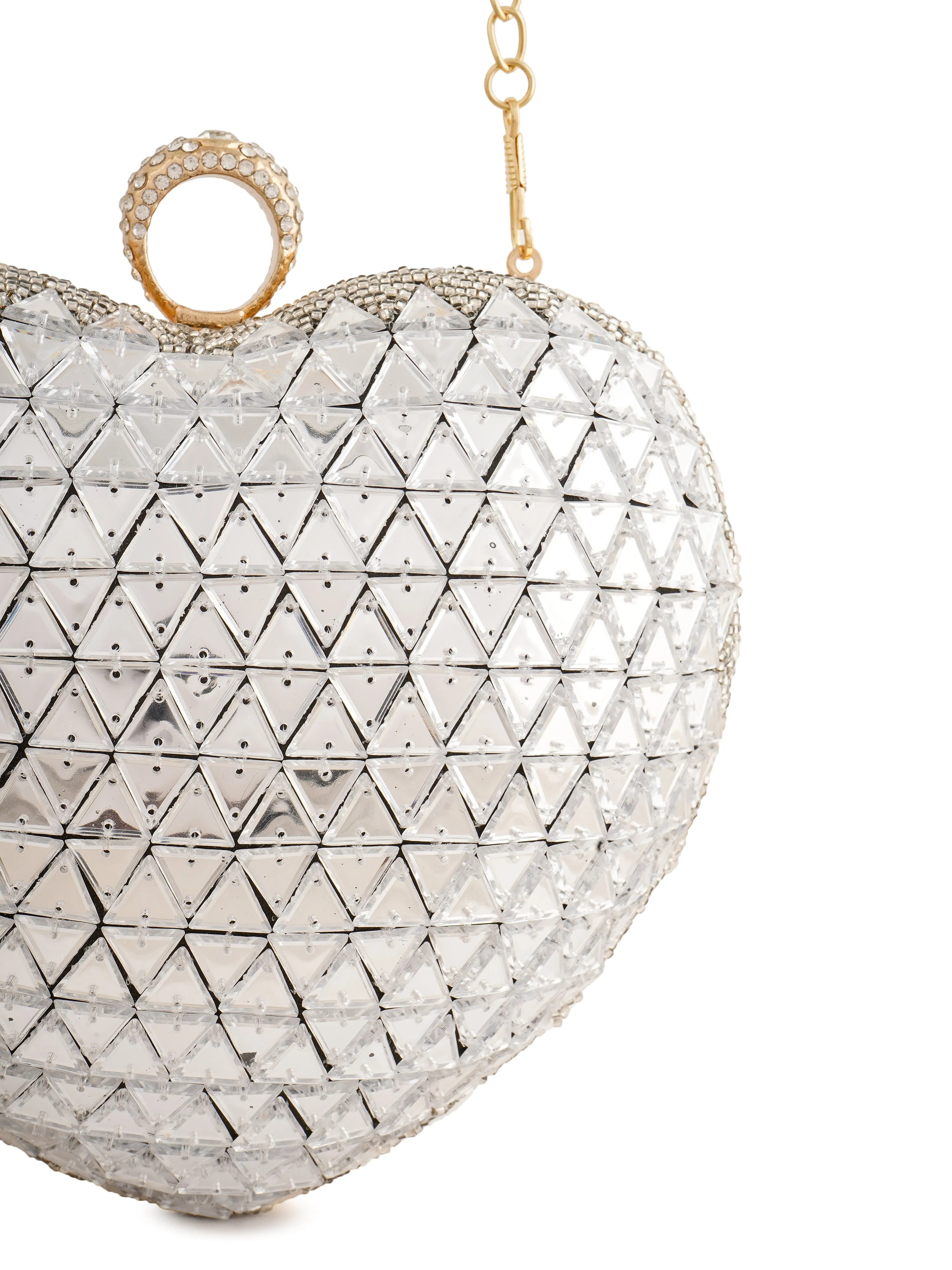 RJ Karishma Lovestruck Heart Clutch