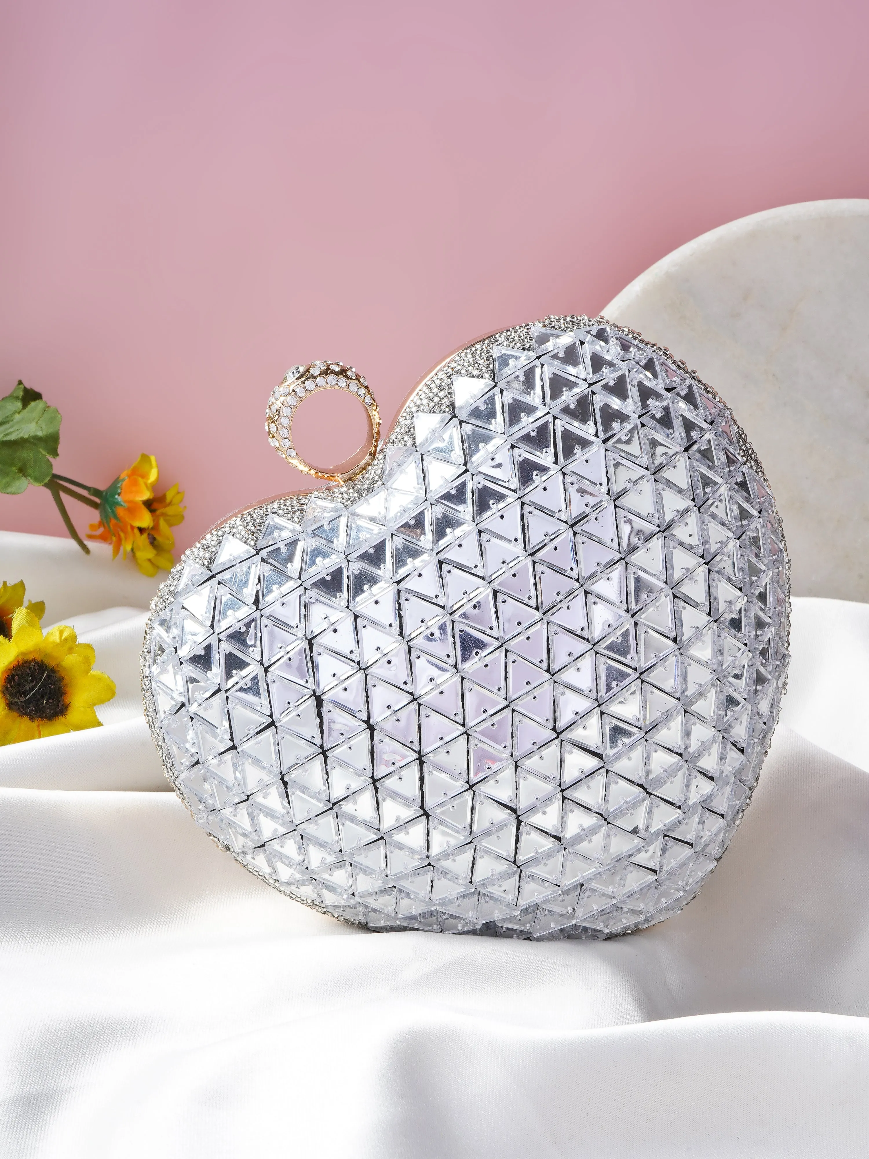 RJ Karishma Lovestruck Heart Clutch