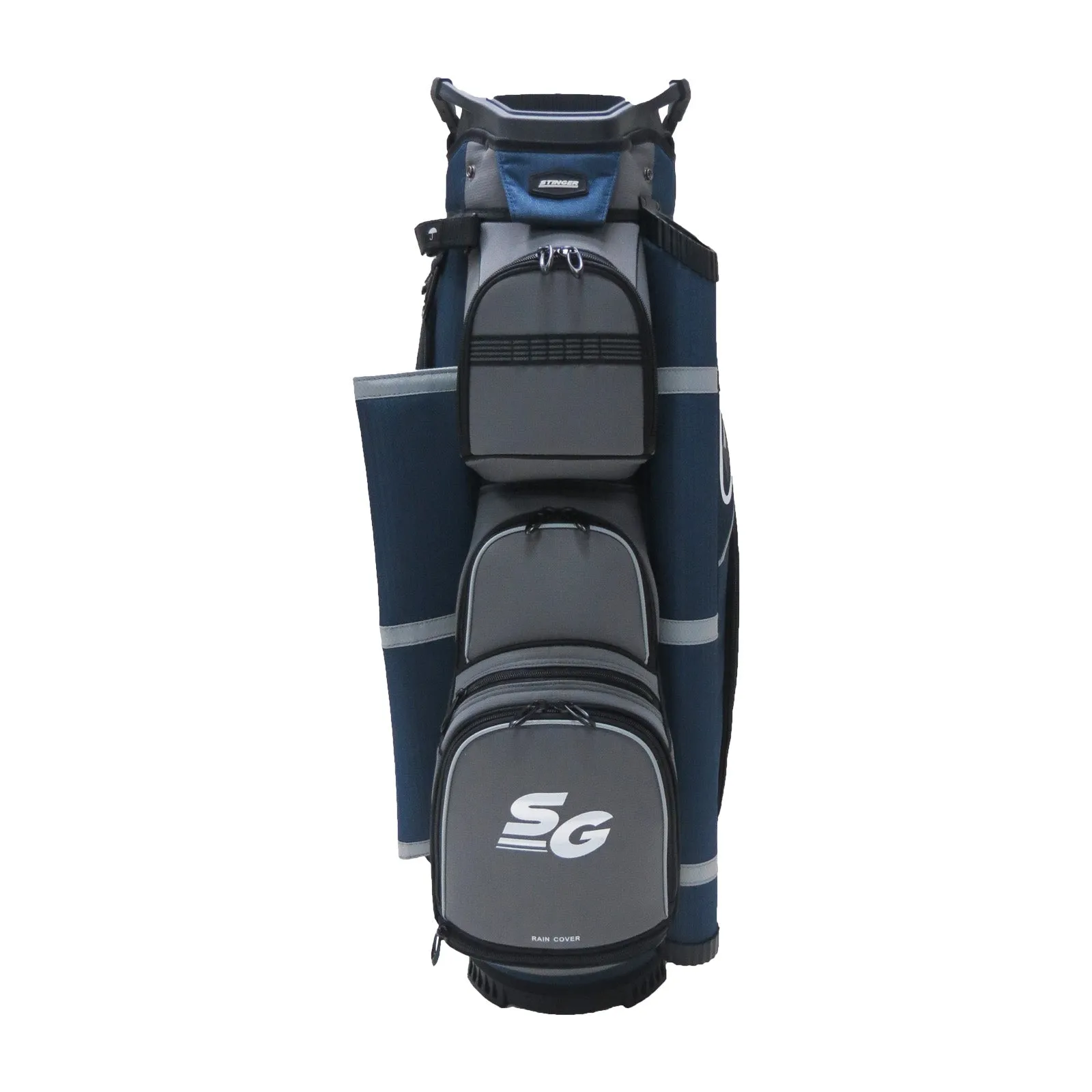 Stinger Premium Cart Bag - Navy / Charcoal