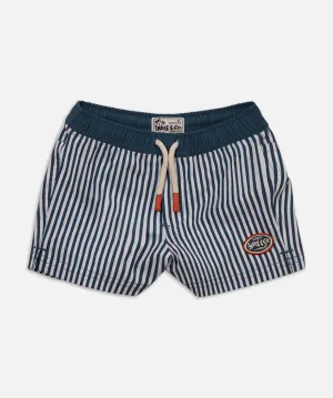 The Mavericks Swim Trunk - Dk Navy