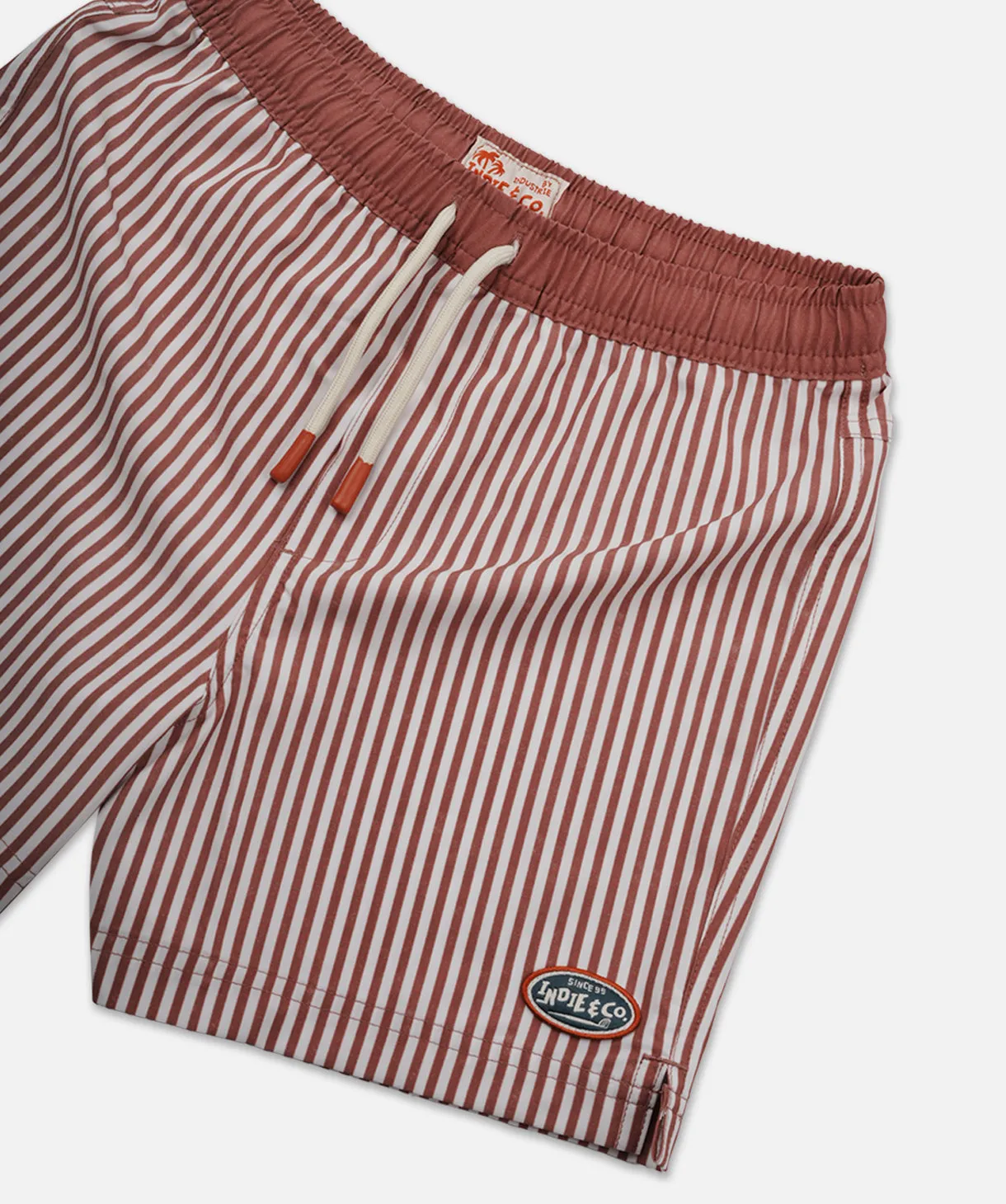 The Mavericks Swim Trunk - Rhubarb