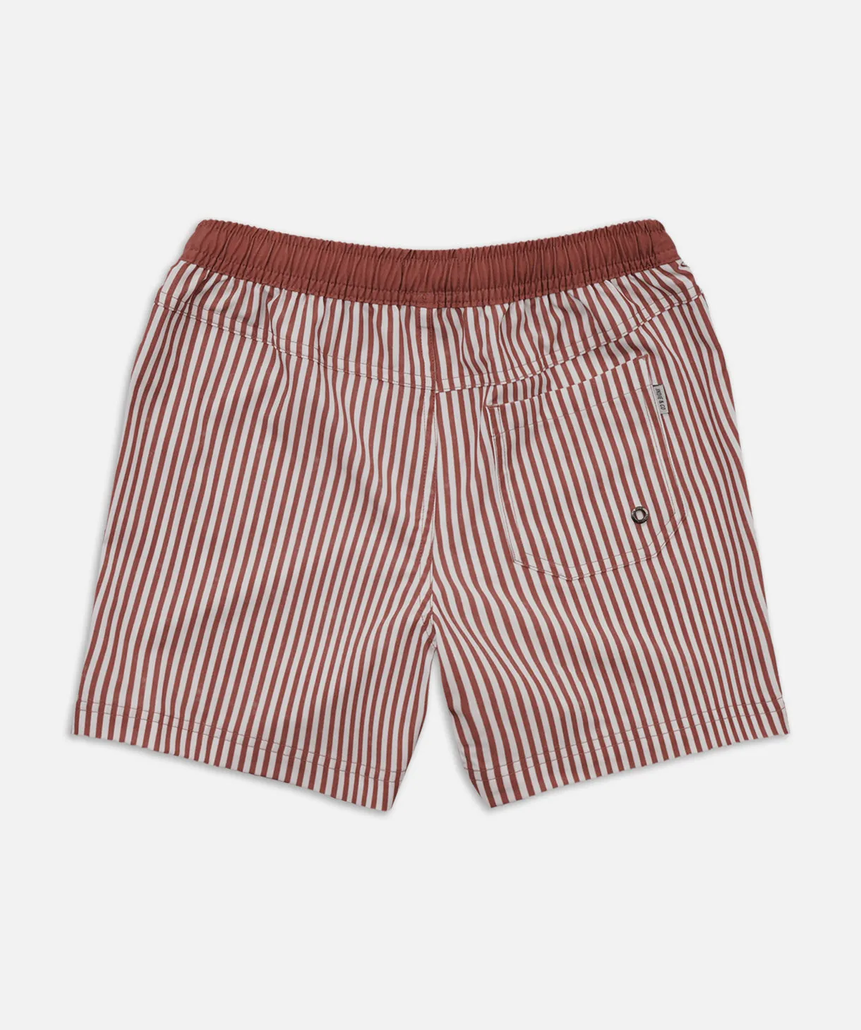 The Mavericks Swim Trunk - Rhubarb