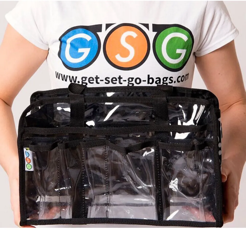 'The Small Spotty Bag' by Get Set Go Bags