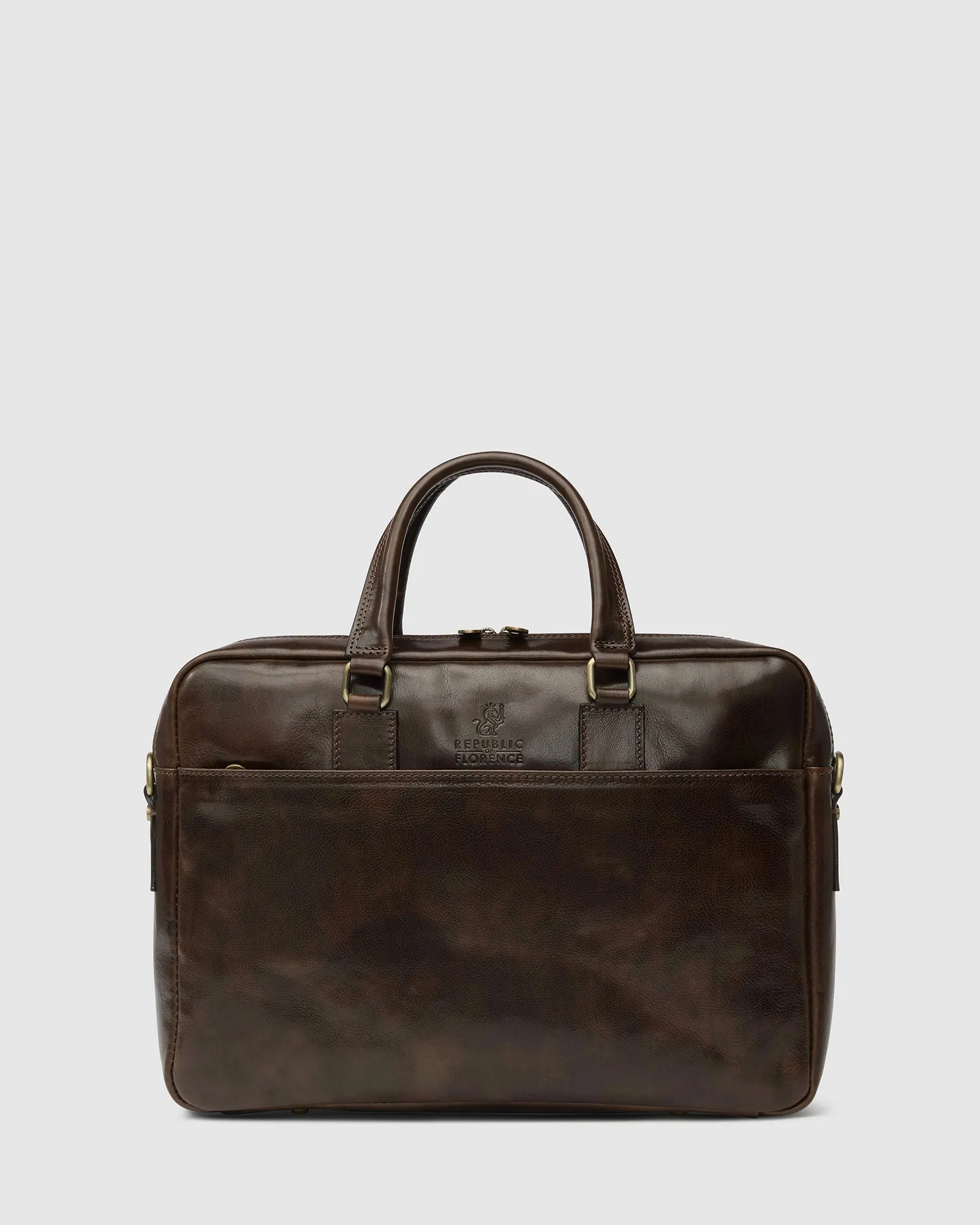 Tokyo Chocolate - Leather Laptop Case