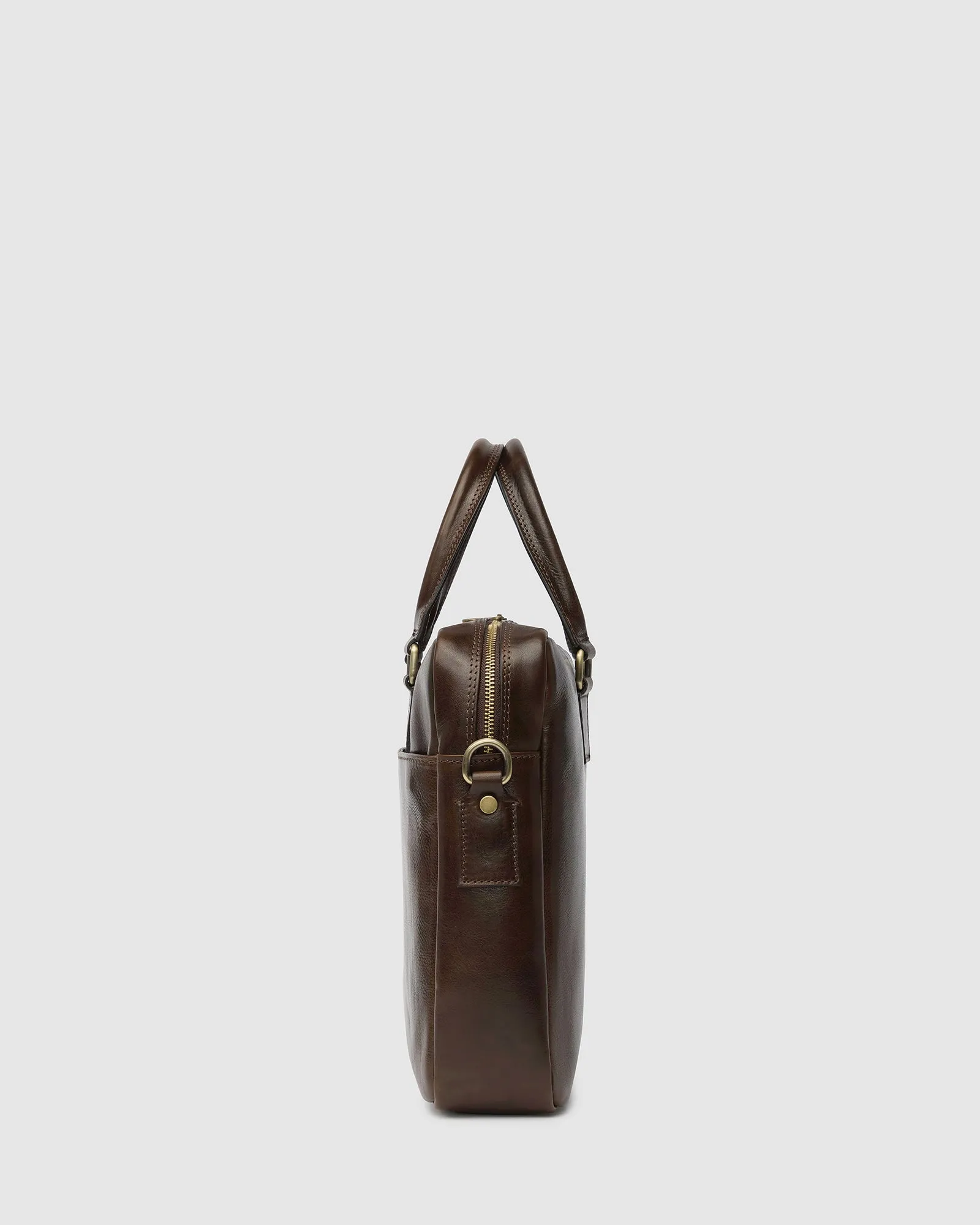 Tokyo Chocolate - Leather Laptop Case