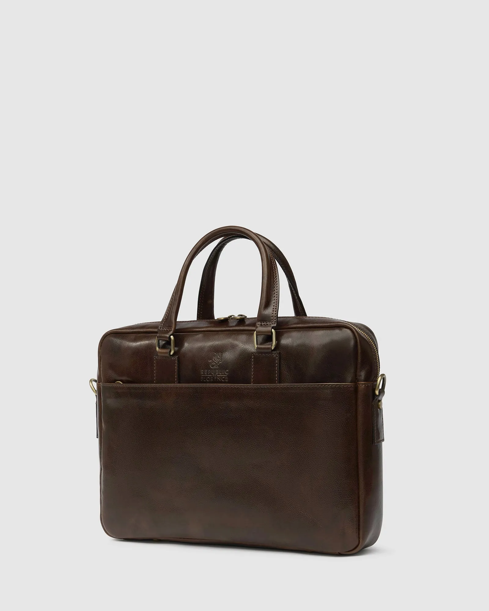 Tokyo Chocolate - Leather Laptop Case