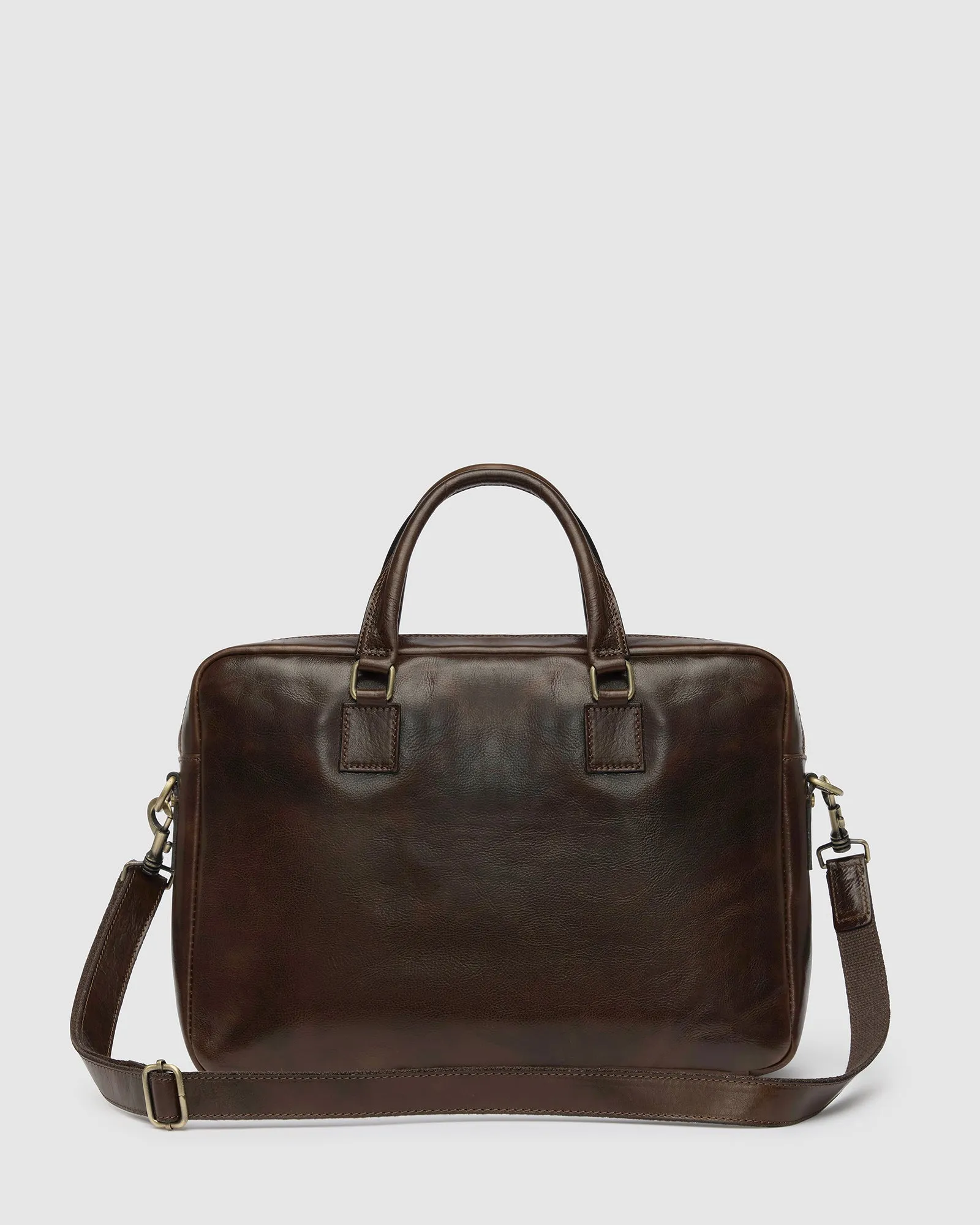 Tokyo Chocolate - Leather Laptop Case