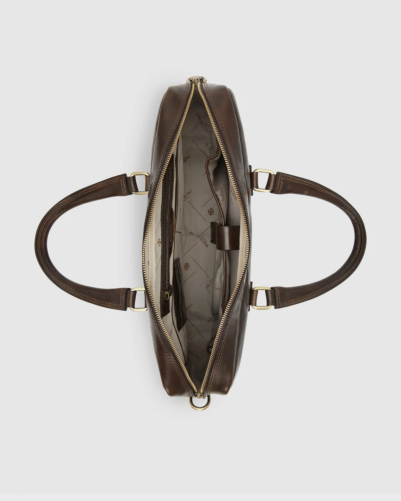 Tokyo Chocolate - Leather Laptop Case