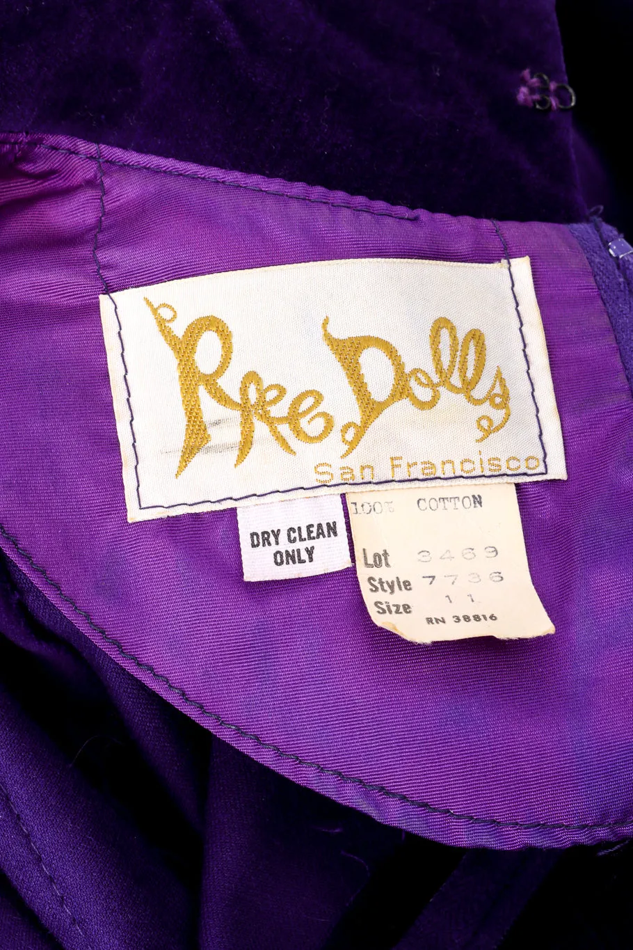 Velvet Babydoll Dress