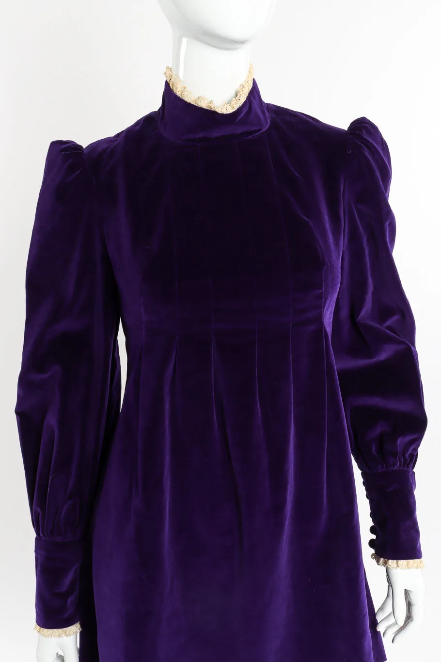 Velvet Babydoll Dress