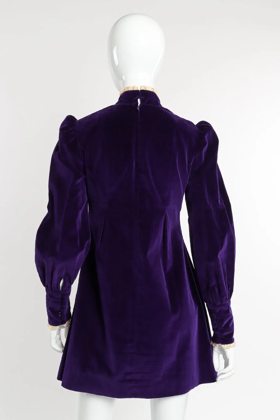 Velvet Babydoll Dress