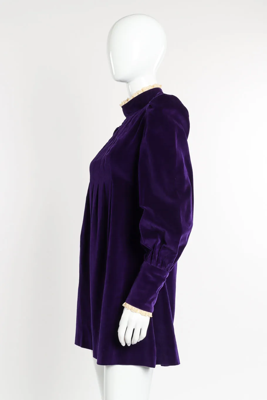 Velvet Babydoll Dress