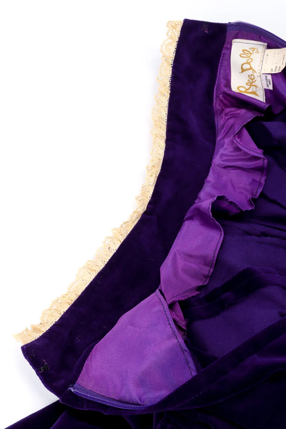 Velvet Babydoll Dress