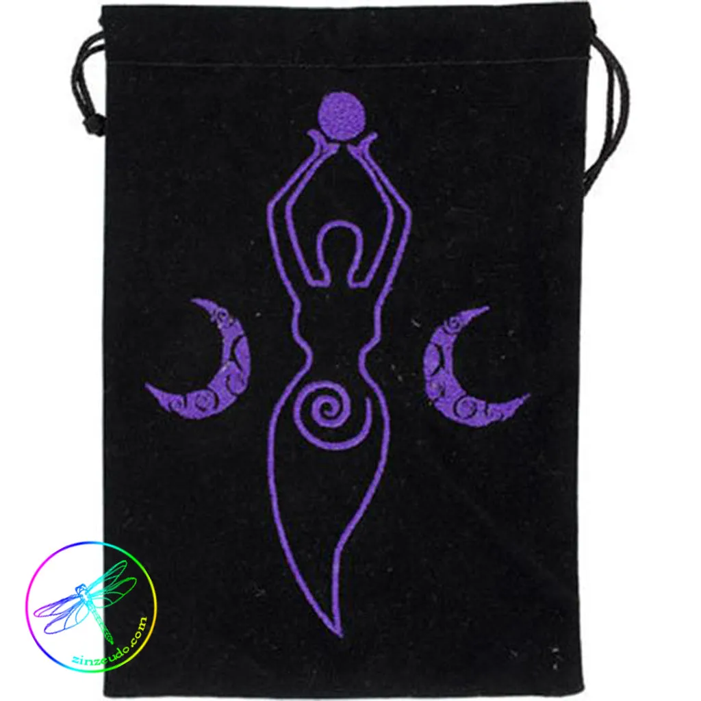 Velvet Bag - Purple Goddess