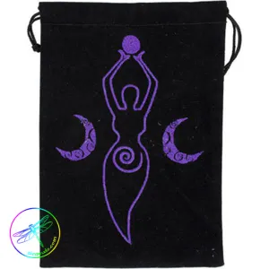 Velvet Bag - Purple Goddess