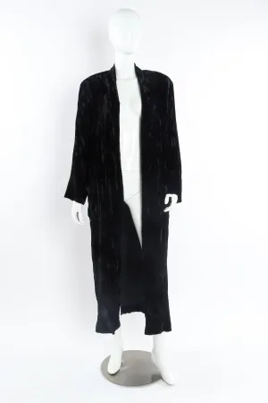 Velvet Duster Jacket