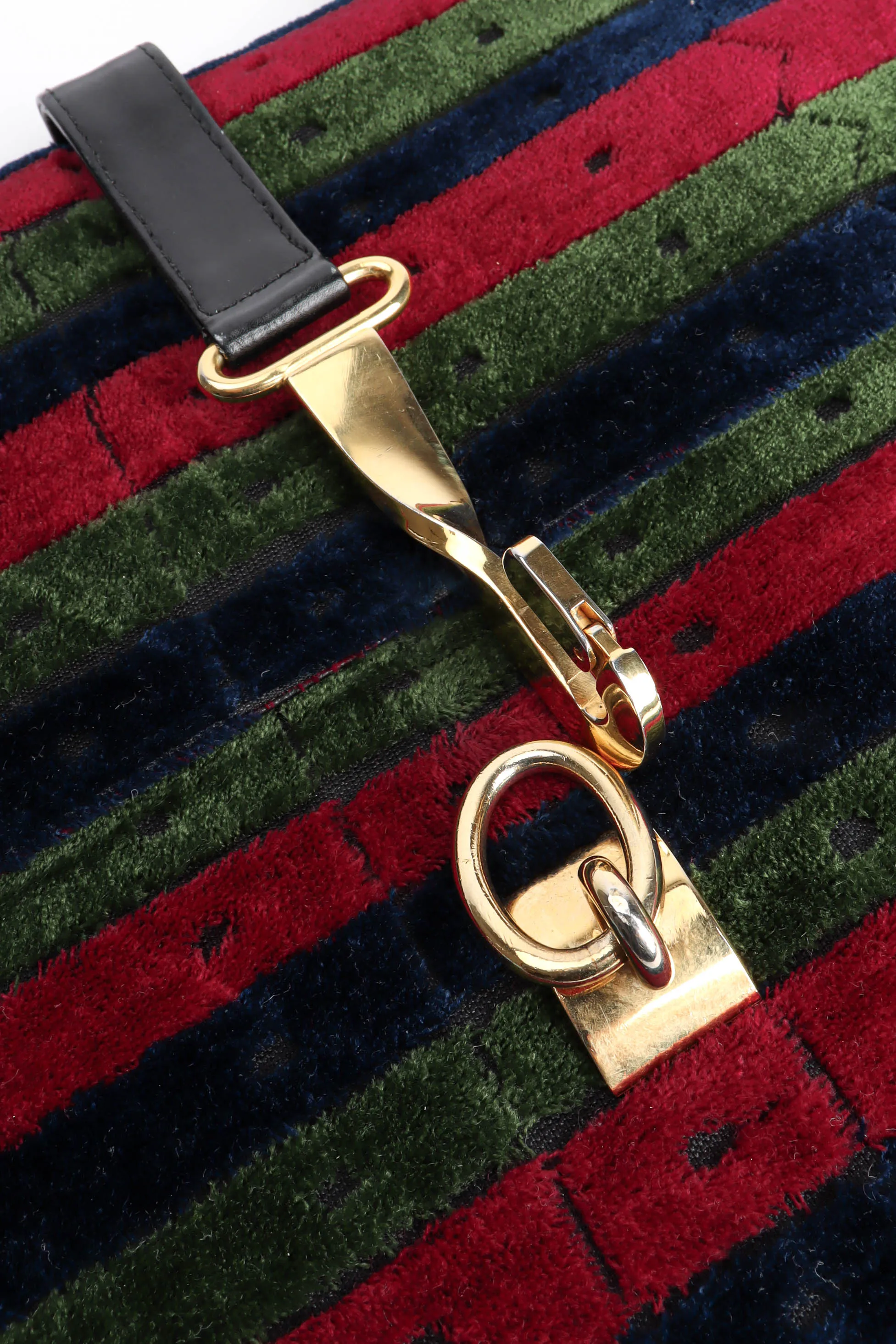 Velvet Envelope Shoulder Clutch