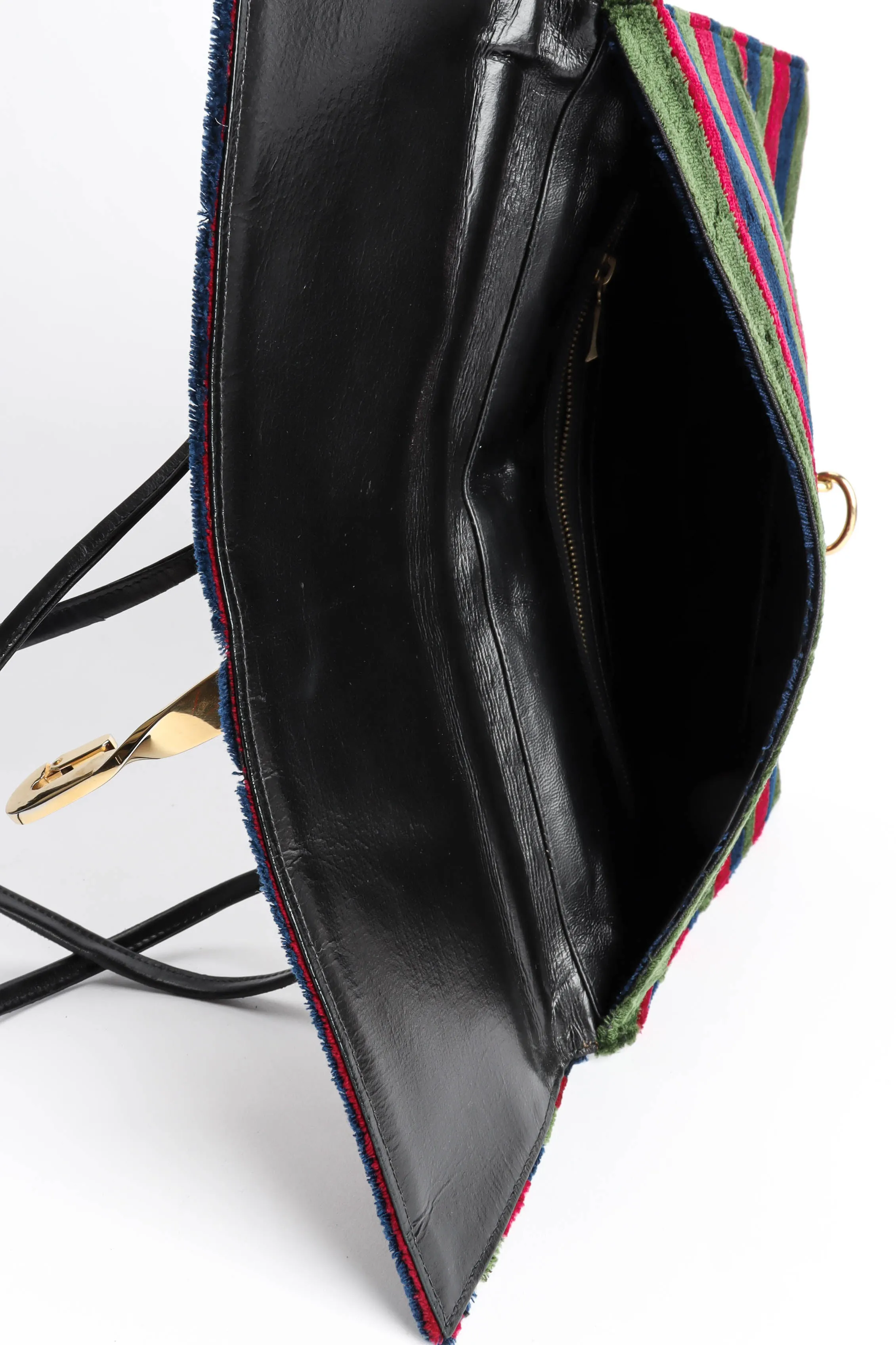 Velvet Envelope Shoulder Clutch
