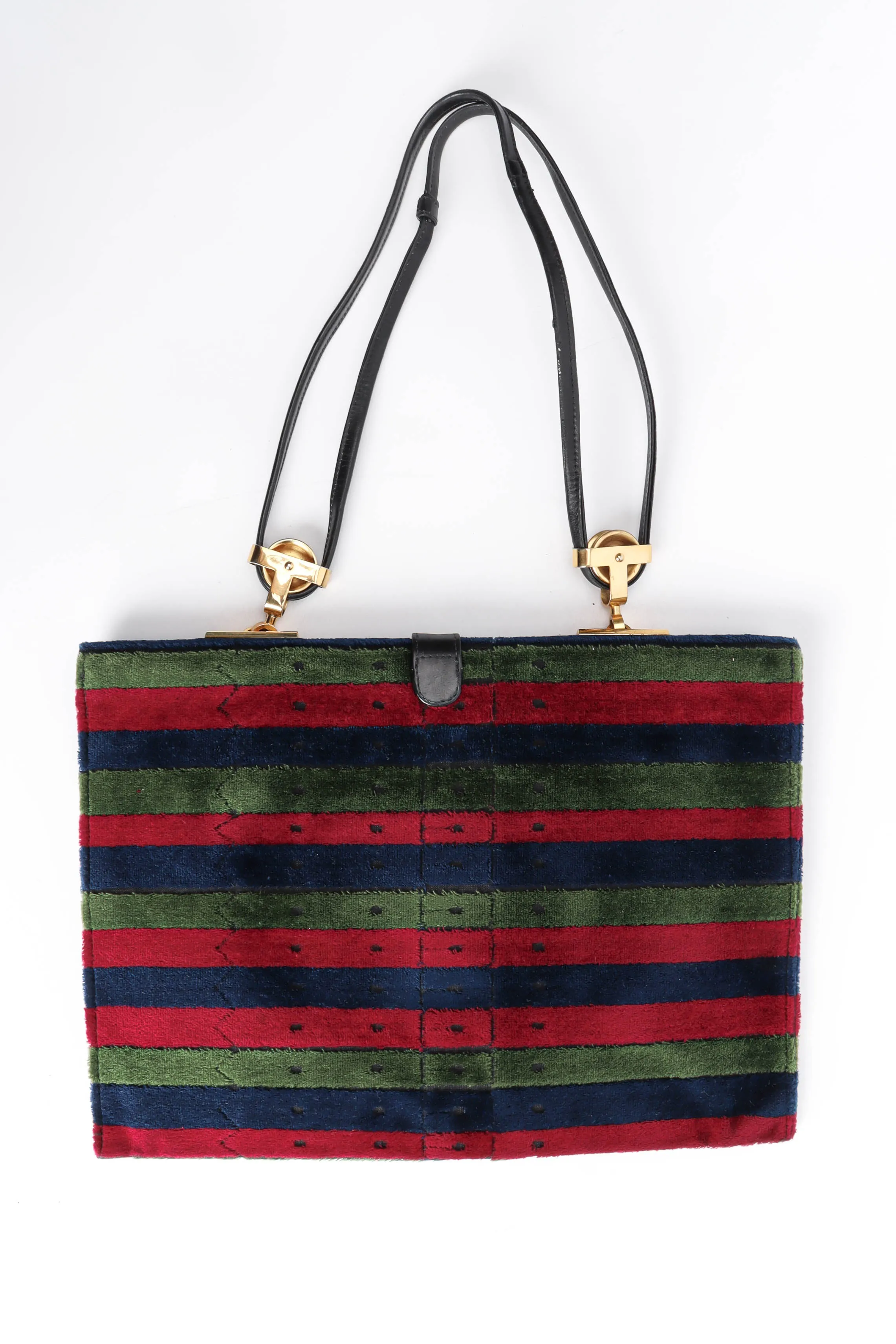 Velvet Envelope Shoulder Clutch