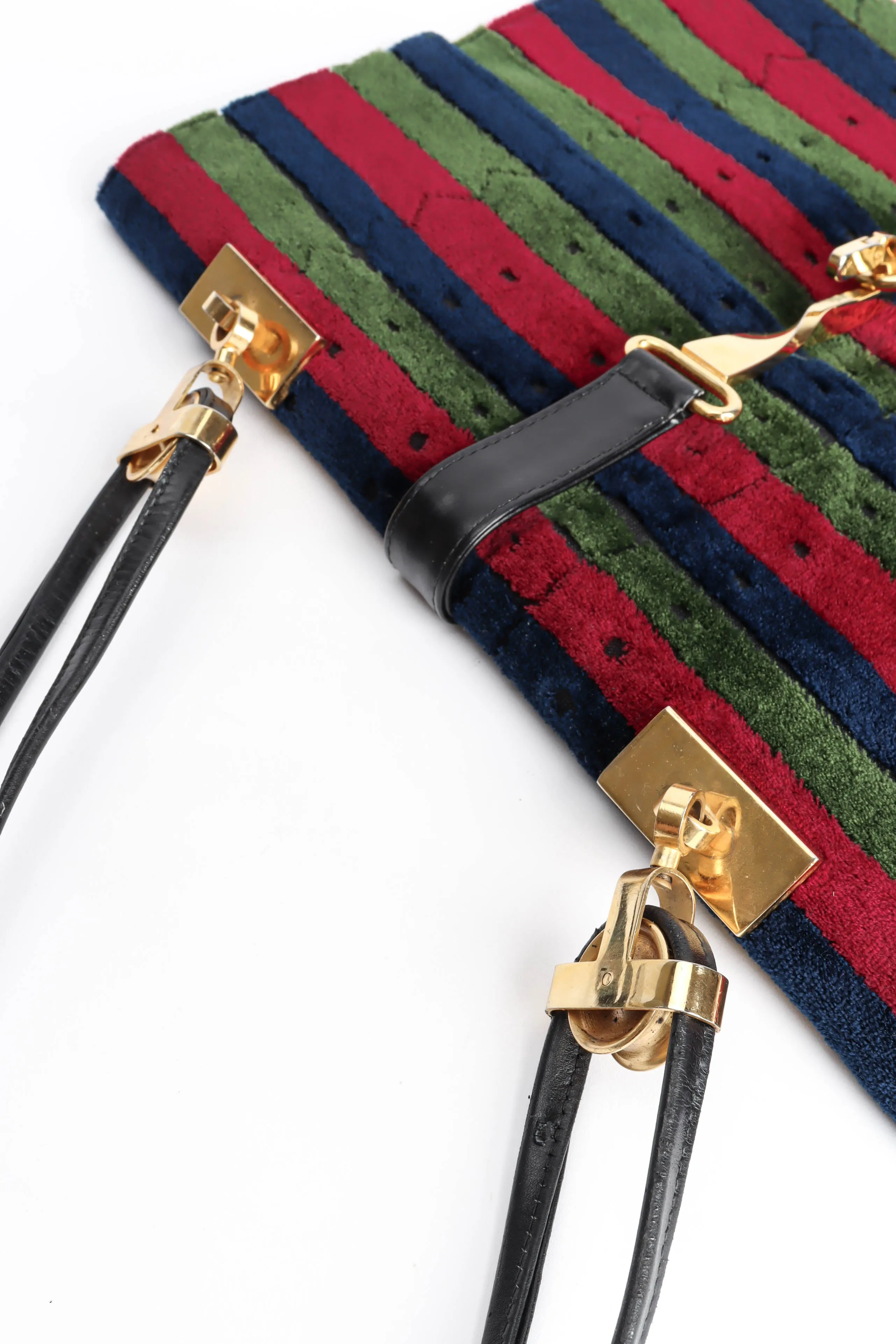 Velvet Envelope Shoulder Clutch