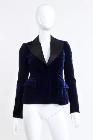 Velvet Tuxedo Jacket