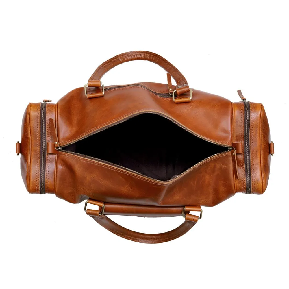 Voyager Buffalo Leather Duffel