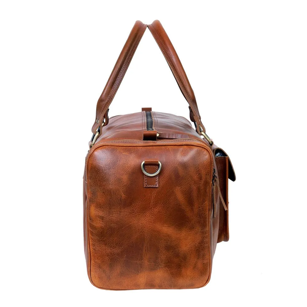 Voyager Buffalo Leather Duffel