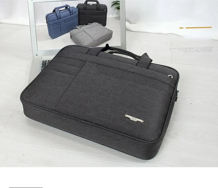 Waterproof Men Women 14 15.6 inch Laptop Briefcase