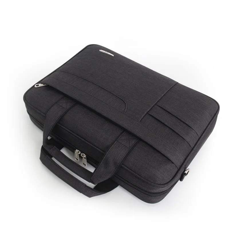 Waterproof Men Women 14 15.6 inch Laptop Briefcase