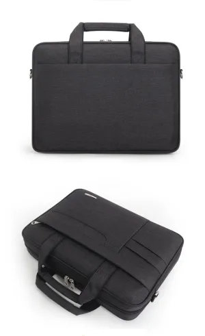 Waterproof Men Women 14 15.6 inch Laptop Briefcase