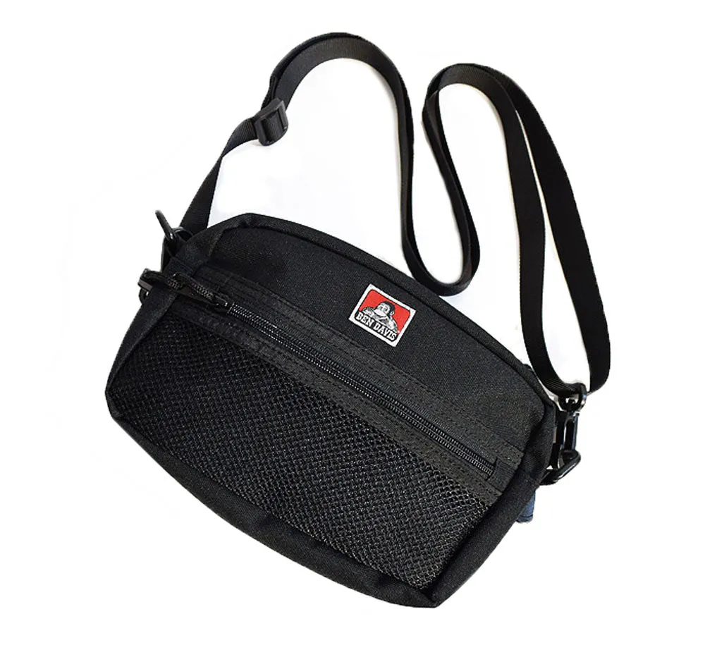 WIDE MESH SHOULDER BAG